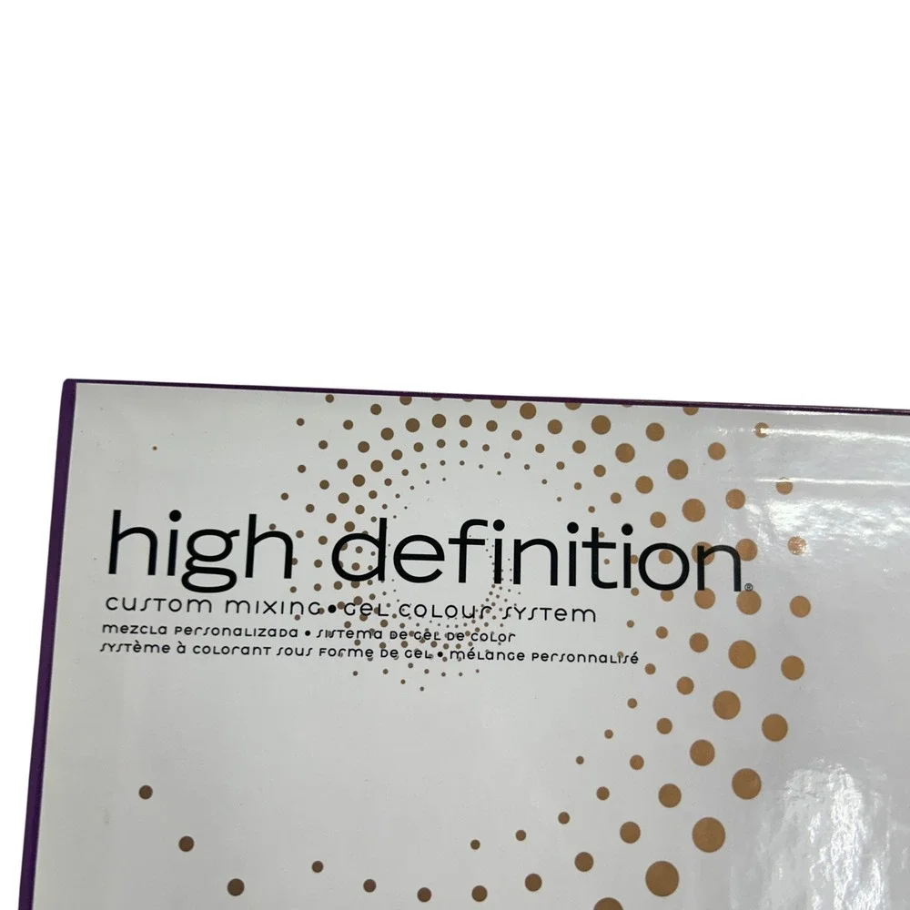 Scruples‎ High Definition Custom Mixing Gel Colour Swatch Book Purple Salon Pro